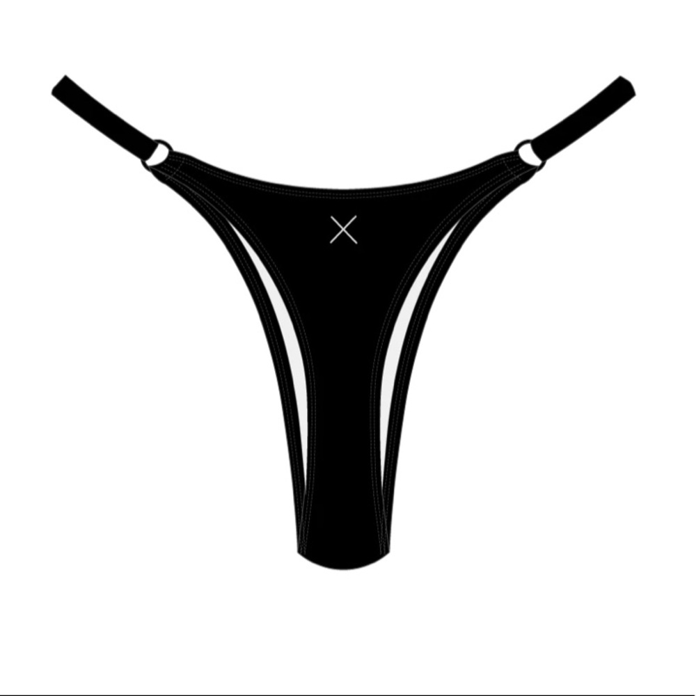 BOUTINELA Black Bow Tie Bottoms